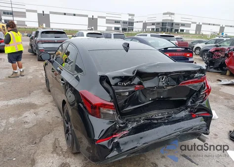 2025 Honda Civic Sport из США, поврежденный, VIN 2HGFE2F58SH509781